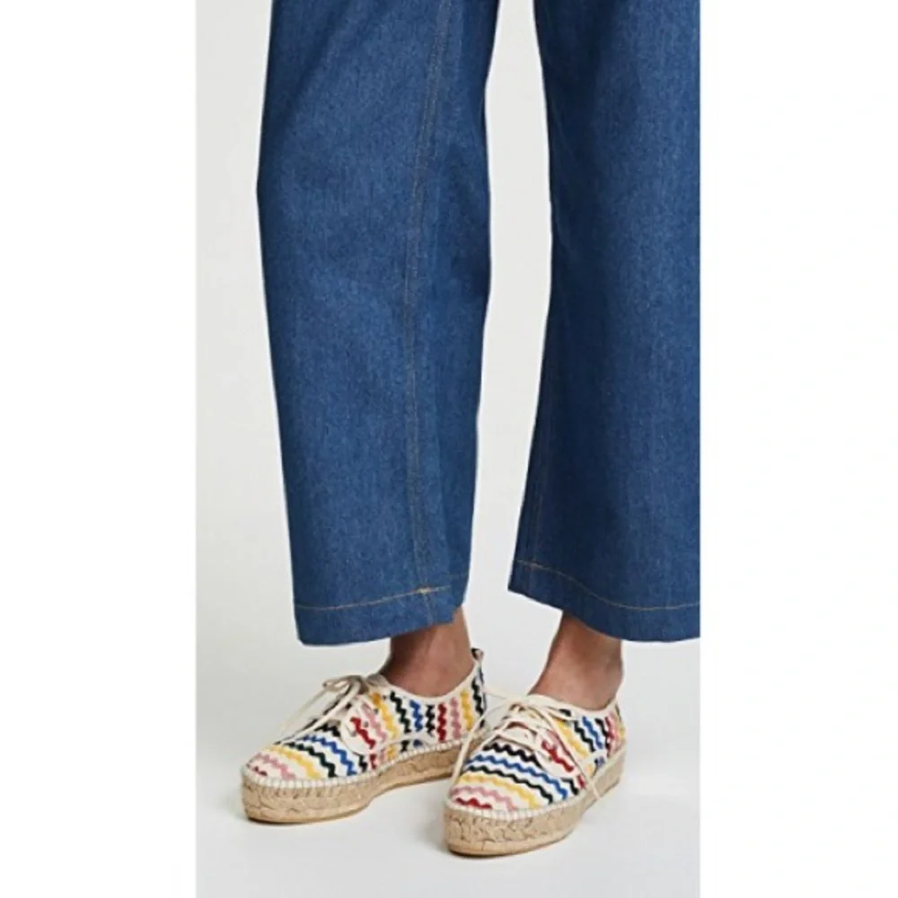 Loeffler Randall Alfie Espadrille Rainbow Sneakers